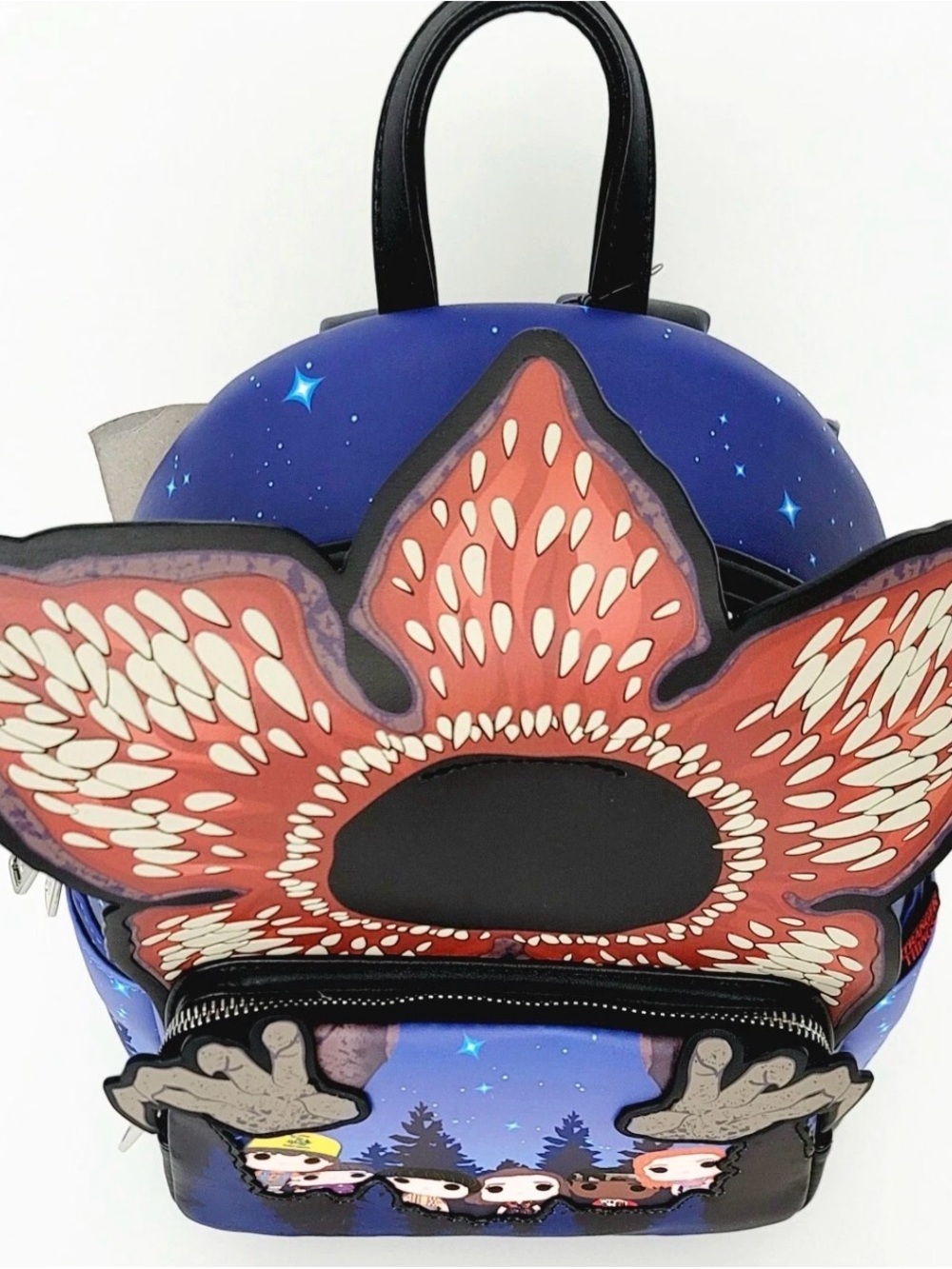 SDCC 2022 Loungefly Stranger Things Glow in the Dark LE Mini Backpack NWT - Picture 4 of 9